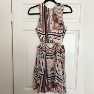 TOPSHOP Dress with Cut Outs